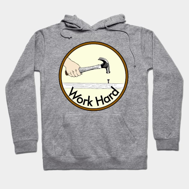 Work Hard Hoodie by Sweetblod